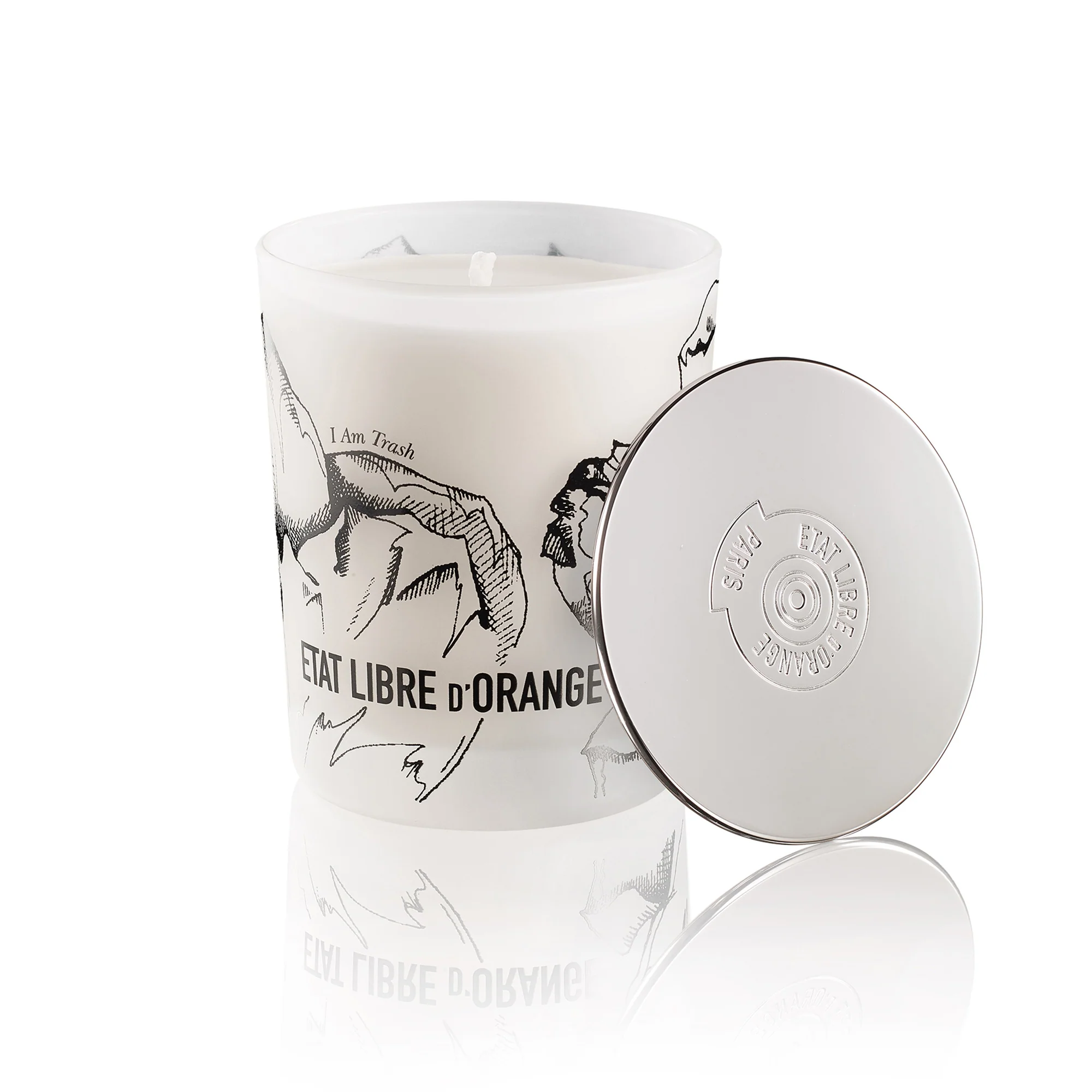 LES FLEURS DU DECHET - I AM TRASH – SCENTED CANDLE - Image 4